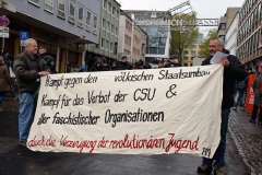 Demo gegen den AFD-Parteitag in Koeln