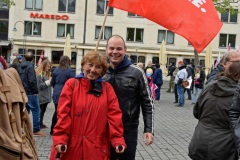 Demo gegen den AFD-Parteitag in Koeln