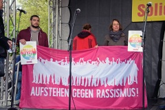 Demo gegen den AFD-Parteitag in Koeln