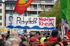 Demo gegen den AFD-Parteitag in Koeln