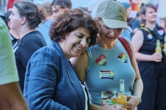 Cologne Pride, Köln, 2025, Berîvan Aymaz, MdL NRW, Franziska Brantner, Bundesvorsitzende Grüne