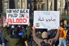 Protest gegen die Mullahs