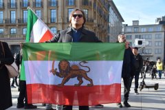 Protest gegen die Mullahs