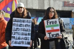 Protest gegen die Mullahs