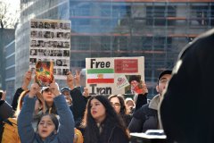 Protest gegen die Mullahs