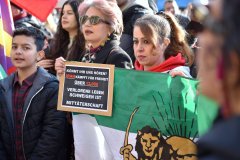 Protest gegen die Mullahs