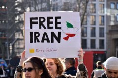 Protest gegen die Mullahs