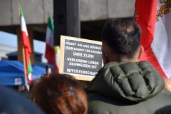 Protest gegen die Mullahs