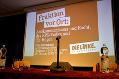 Veranstaltung zum KPD-Verbot