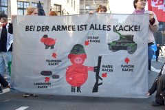 Protest gegen Wehrpflicht