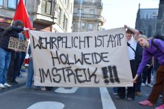 Protest gegen Wehrpflicht