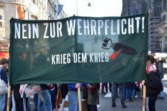 Protest gegen Wehrpflicht