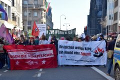 Protest gegen Wehrpflicht